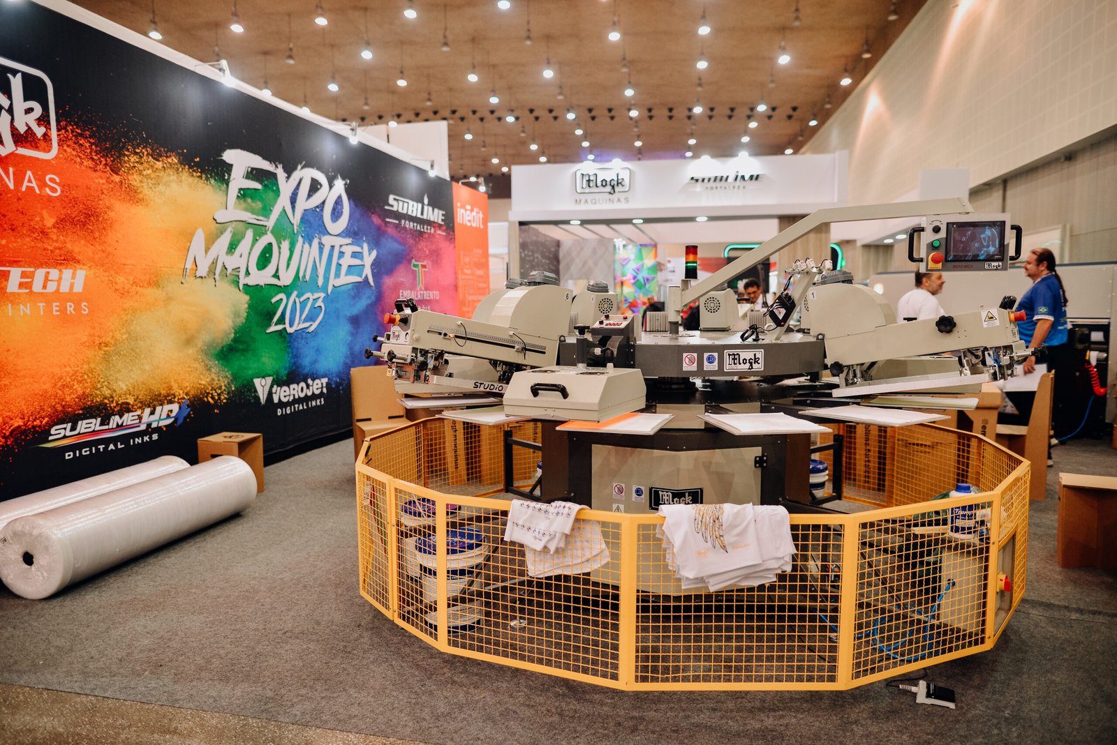 Estande CBJ na Expo Maquintex